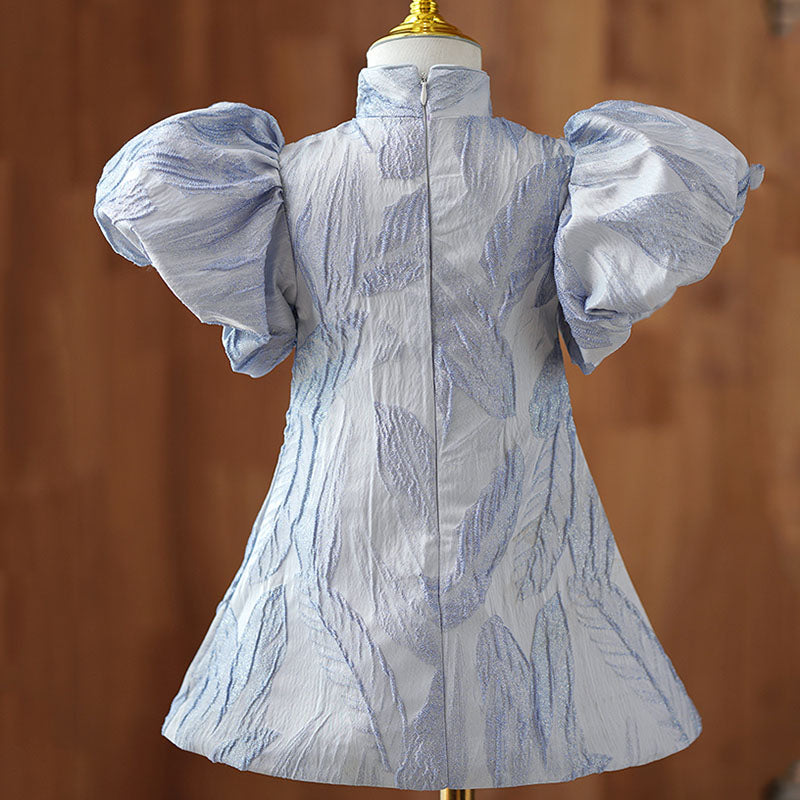 Toddler Girl Birthday Party Dress Summer Cheongsam Princess Dress