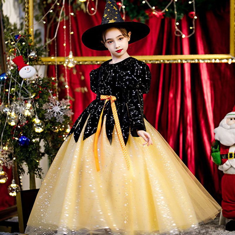 Halloween Children's Costume Vampire Witch Dress