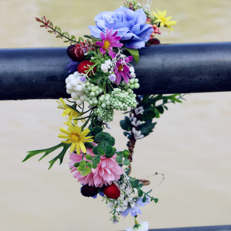 Handmade Flower Wreath