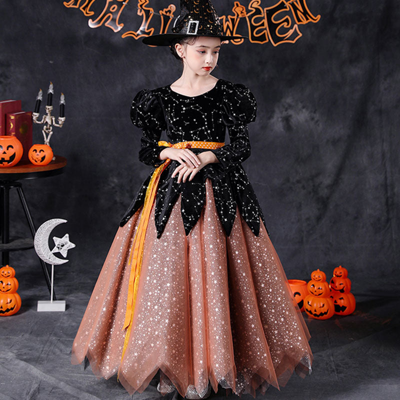 Halloween Girl Vampire Ghost Witch Cosplay Dress