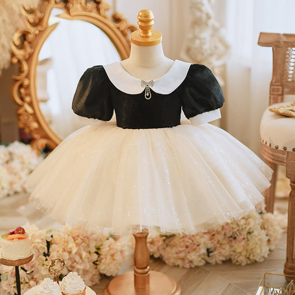 Elegant Summer Baby Girl Birthday Fluffy Party Princess Dress