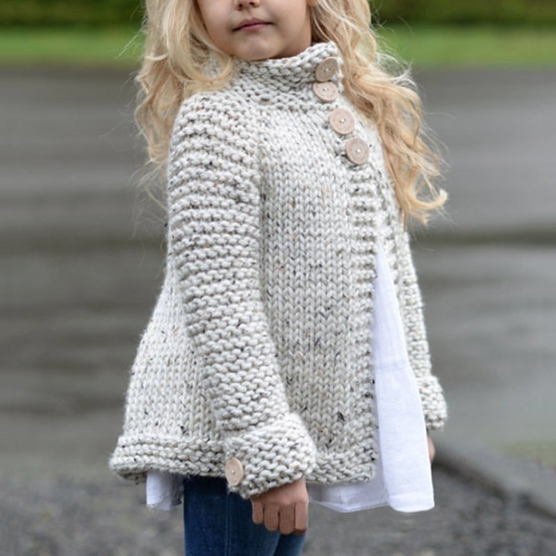 Cute Baby Girl Cardigan Sweater Coat