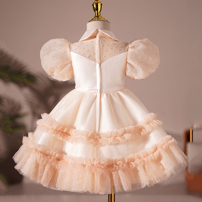Cute Girl  Birthday Wedding Princess Dress