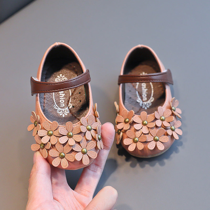 Baby Toddler Soft Soled Petal Shoes