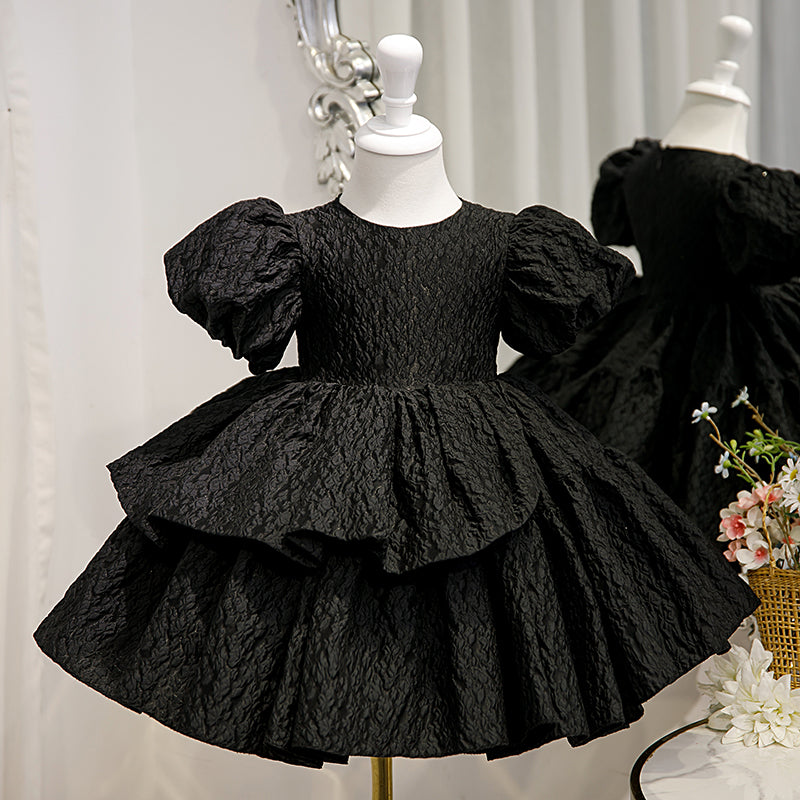 Baby Girl Black Performance Princess Dress