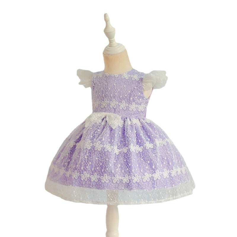 Baby Girl Princess Dresses Easter Dress Toddler Cute Sweet Lace Ball Gowns Prom Dress