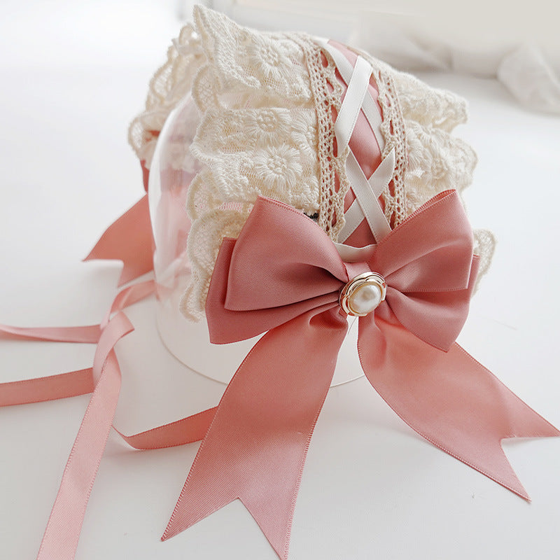 Lace Headband Bow Lolita Hairpin