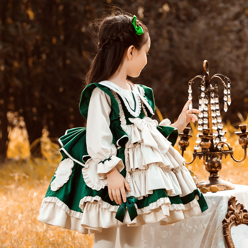 princess holiday dress Amelia Couture Princess Holiday Dress