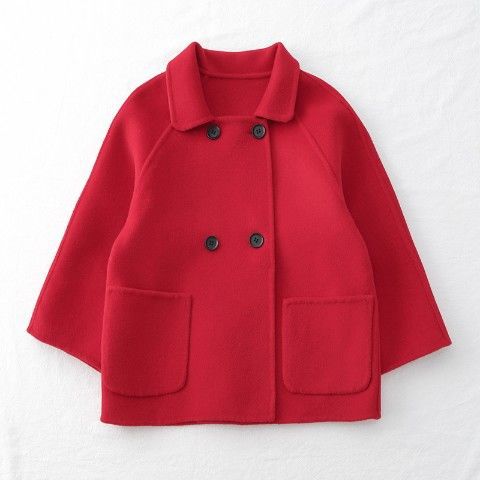 Warm Children's Wool Coat