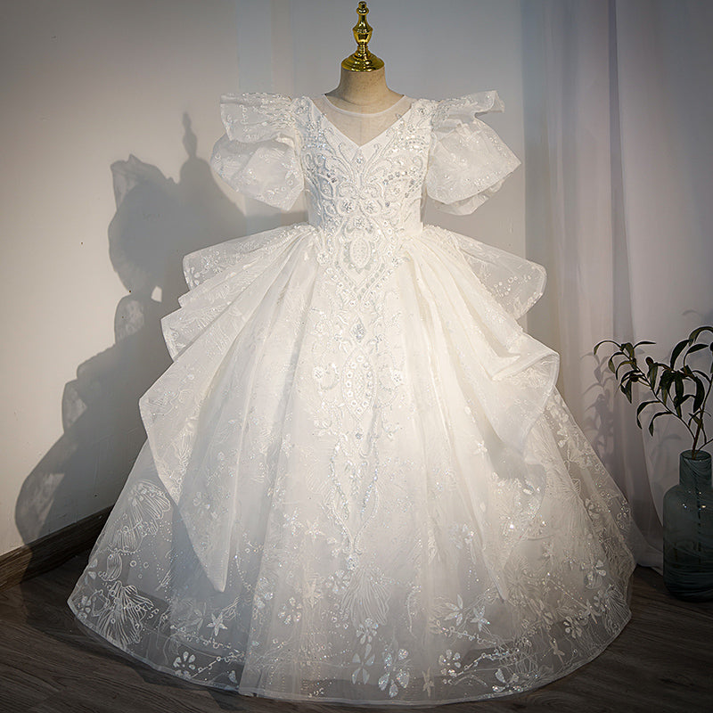 Luxury Baby Girl Wedding Princess Dress