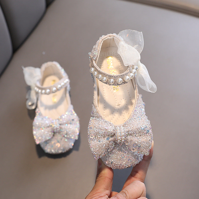 Baby Girls Sequins Birthday Princess Dress Shoes