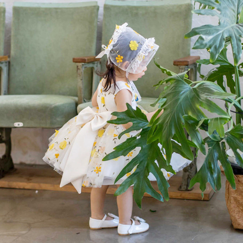 Baby Girl and Toddler Floral Puffy Flower Girl Dress Birthday Party Dress Baby Girl and Toddler Floral Puffy Flower Girl Dress Birthday Party Dress