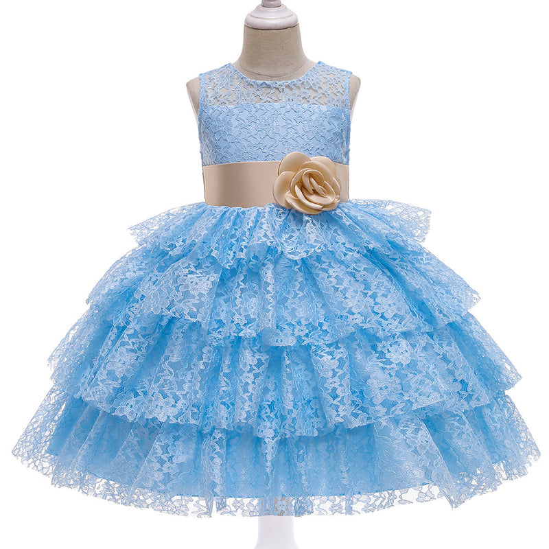 Girl Formal Dresses Baby Girl Elegant Ball Gowns Flower Girl Dress
