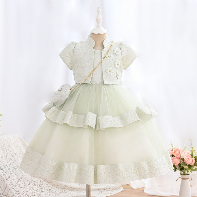 Cute Baby Girl Easter Dress Two Piece Princess Dress