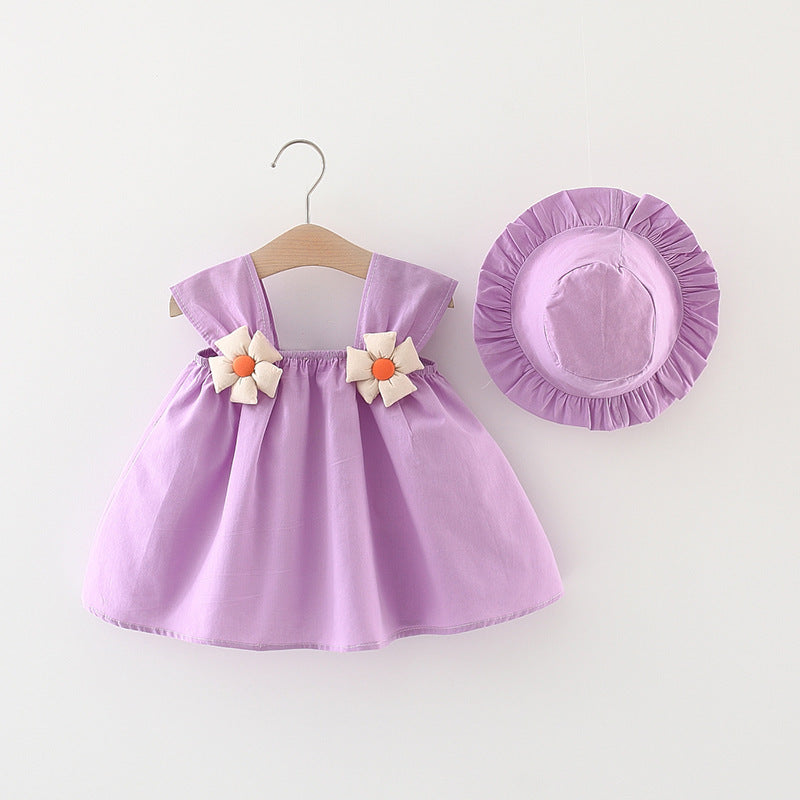 Baby Girls Cute Flower Dress