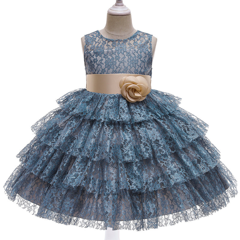 Girl Formal Dresses Baby Girl Elegant Ball Gowns Flower Girl Dress