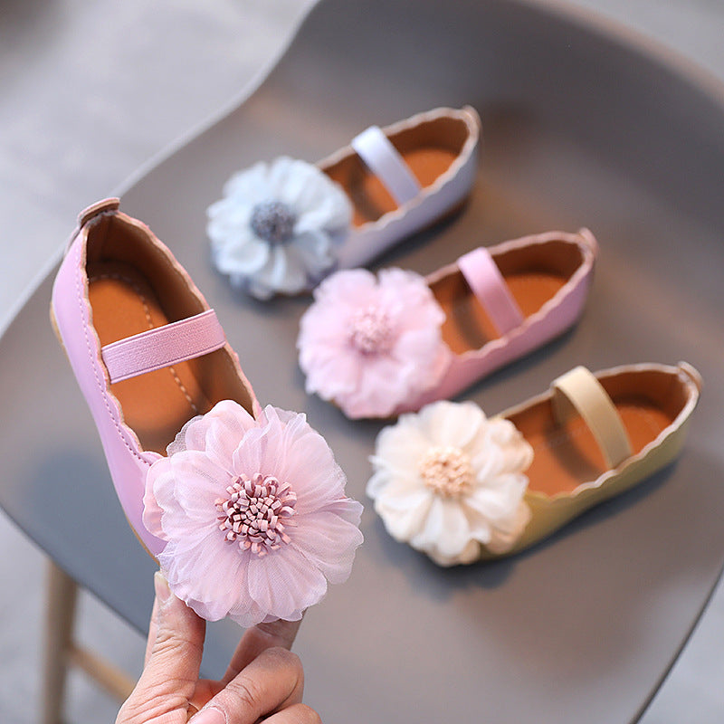 Summer Soft Sole Flower Flat Shoes