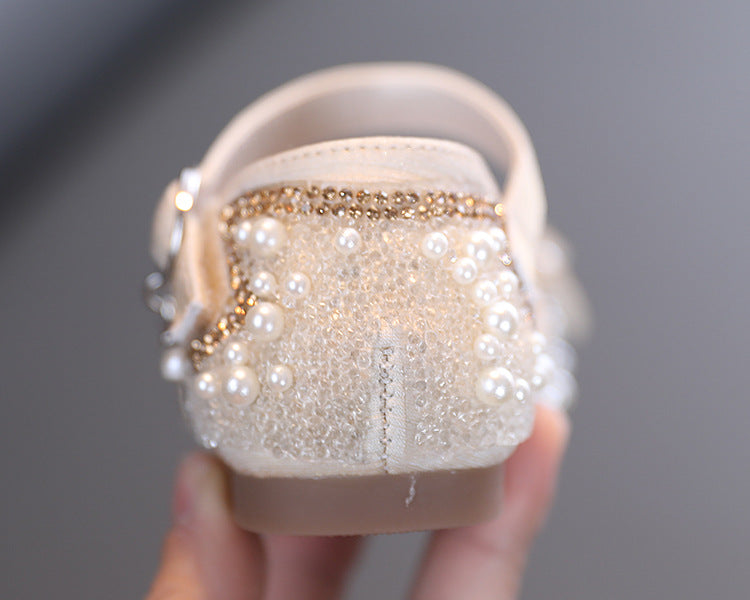 Children's Sequin Beads Princess Shoes