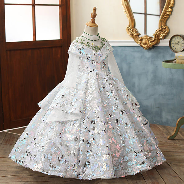 Summer Girls Wedding Flowers Princess Dress