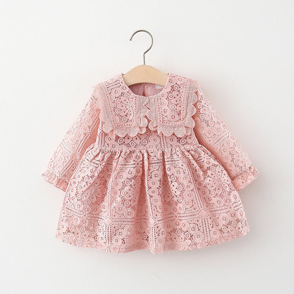 Girl Christmas Dress Baby Girls Autumn Long Sleeve Dress Toddler Infant Christmas Dress Little Girl Party Dresses