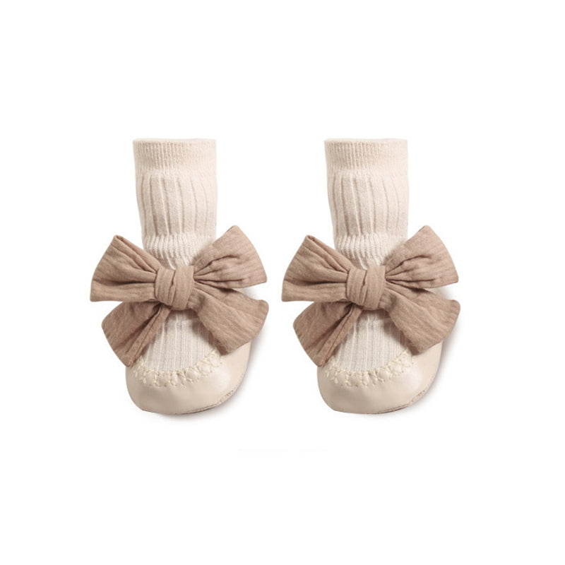 Baby Bowknot Princess Socks Toddler Socks Shoes