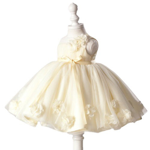 Baby Girl Easter Dress Girl Summer Sleeveless Formal Princess Dress Toddler Prom Dress