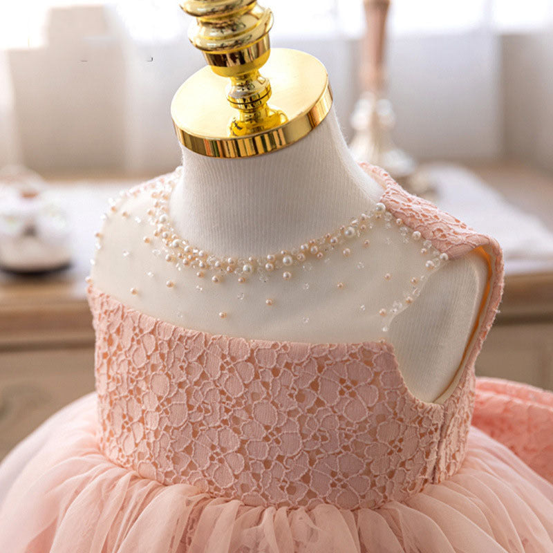 Bling Bling Children Royal Pageant Dress With Hair bow – CupcakePageantDress