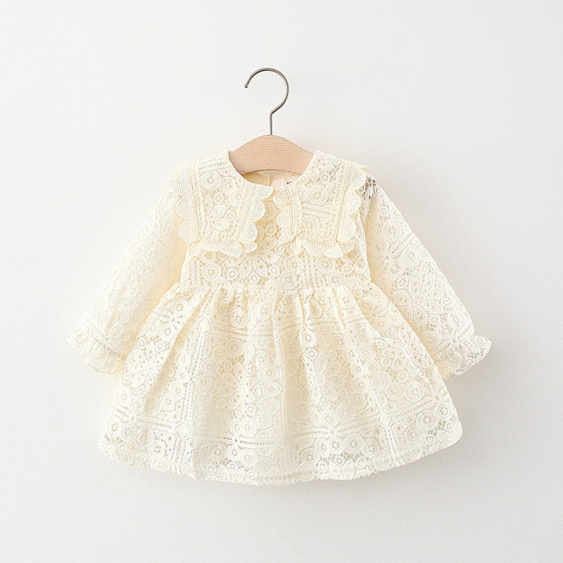 Girls Pageant Dresses - Girl Christmas Dress Baby Girls Autumn Long Sleeve Dress Toddler Infant Christmas Dress Little Girl Party Dresses, Beige / 3-4 Girls Pageant Dresses - Girl Christmas Dress Baby Girls Autumn Long Sleeve Dress Toddler Infant Christmas Dress Little Girl Party Dresses, Beige / 3-4