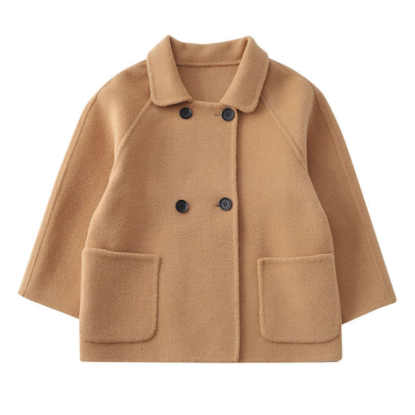 Warm Children's Wool Coat