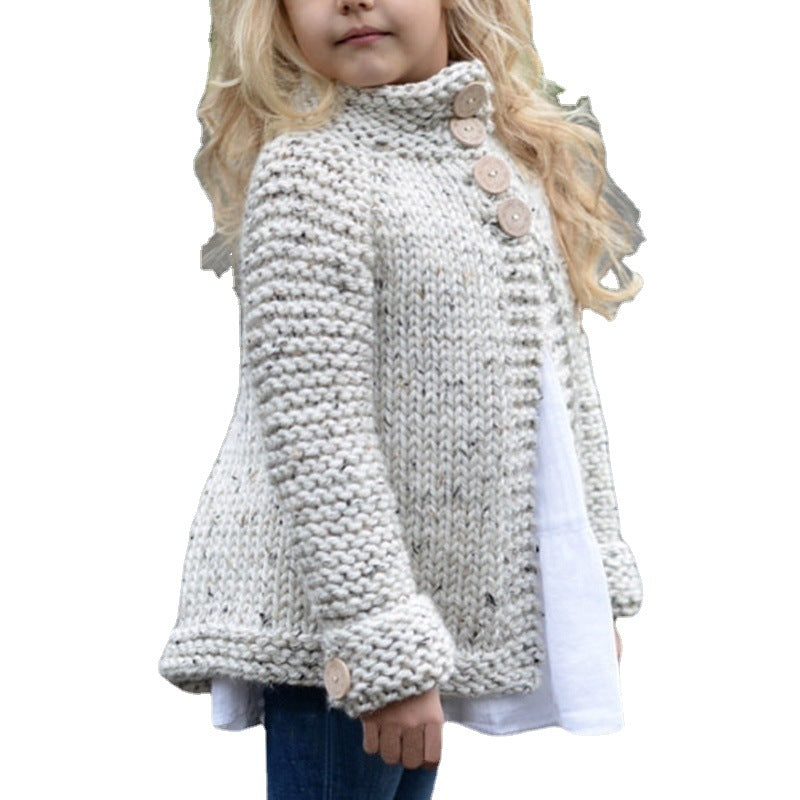 Cute Baby Girl Cardigan Sweater Coat