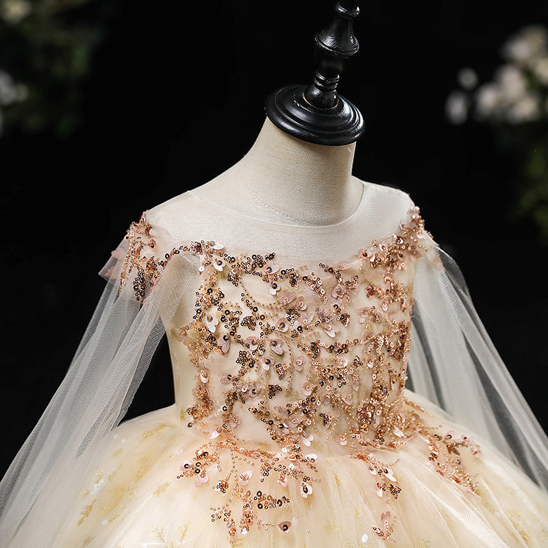 Baby Girl Flower Dress Girl Princess Dress Stars Sequins Baptism Birth marryshe Baby Girl Flower Dress Girl Princess Dress Stars Sequins Baptism Birth marryshe