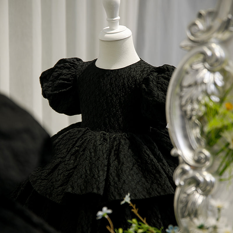 Baby Girl Black Performance Princess Dress