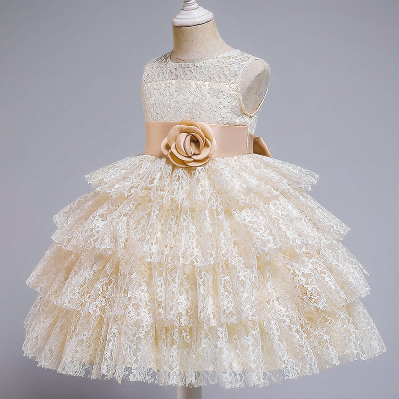 Girl Formal Dresses Baby Girl Elegant Ball Gowns Flower Girl Dress