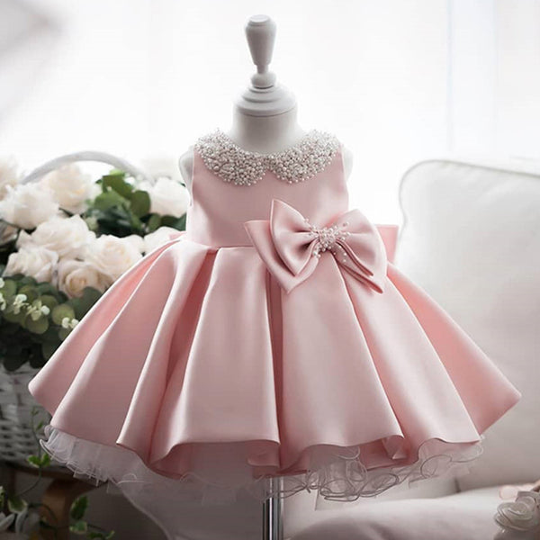 Ceremony Infant 1st Birthday Dress For Baby Girl Clothes Sequin Dress  Princess Dresses Party Baptism Clothing
