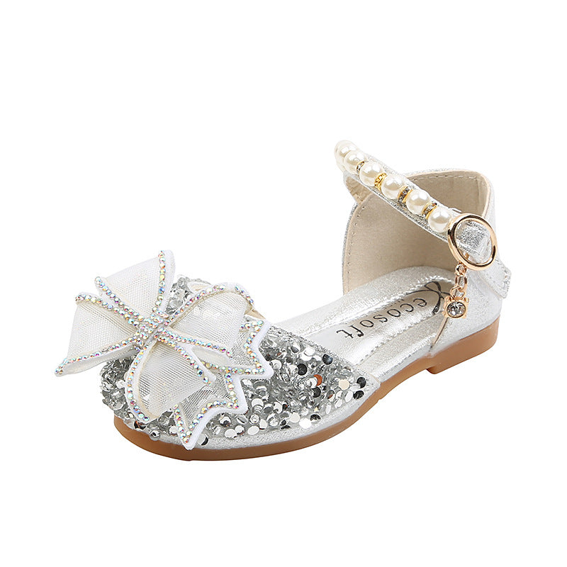 Flower Girls Bowknot Dance Performance Sandals