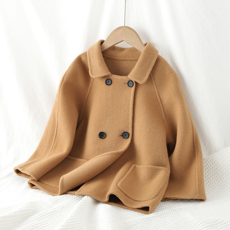 Warm Children's Wool Coat