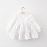 Girls Elegant School Dress Girls Autumn Comfortable Dress