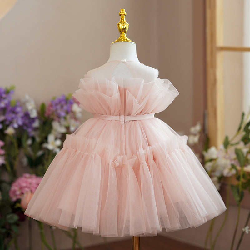 Girl Christmas Dress Flower Girl Dresses Baby Girl Easter Dress Toddler Beaded Crew Neck Fluffy Cake Birthday Party Dress, Pink / 0-1 Year (80cm) Girl Christmas Dress Flower Girl Dresses Baby Girl Easter Dress Toddler Beaded Crew Neck Fluffy Cake Birthday Party Dress, Pink / 0-1 Year (80cm)