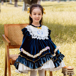 Baby Girl Dress Toddler Ball Gowns Autumn Puffy Ruffled Fluffy Princess Dress