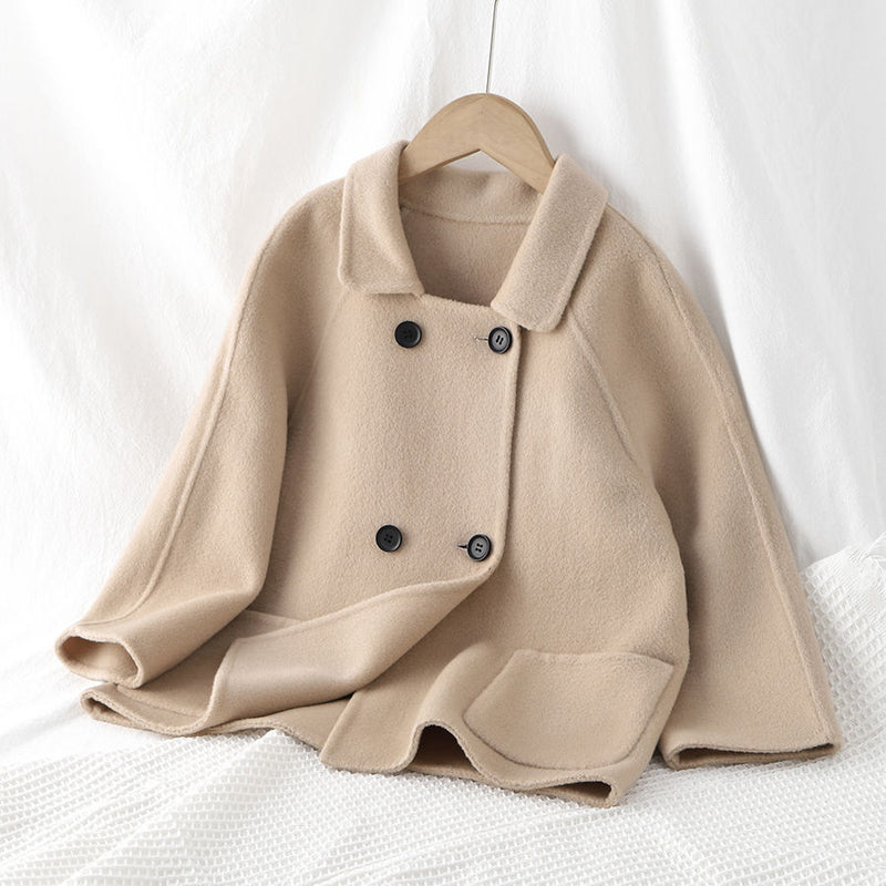 Warm Children's Wool Coat