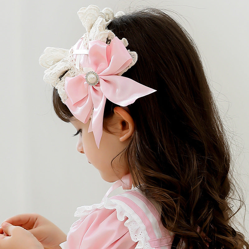 Lace Headband Bow Lolita Hairpin