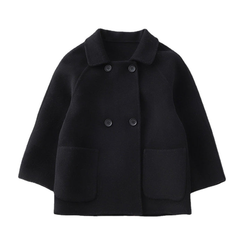 Warm Children's Wool Coat