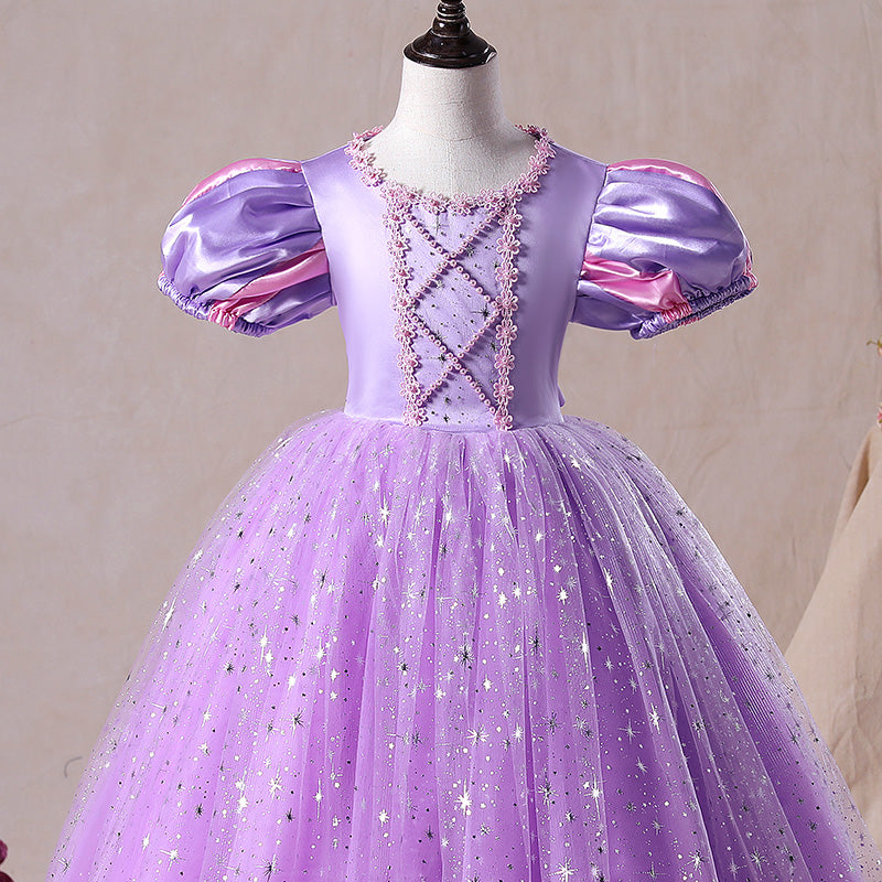 Cute Baby Girls Puffy Wedding Birthday Costume Princess Dress