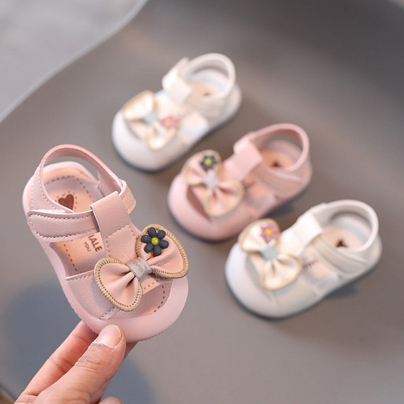 Baby Sandals Summer Soft Sole Bow Children's Shoes