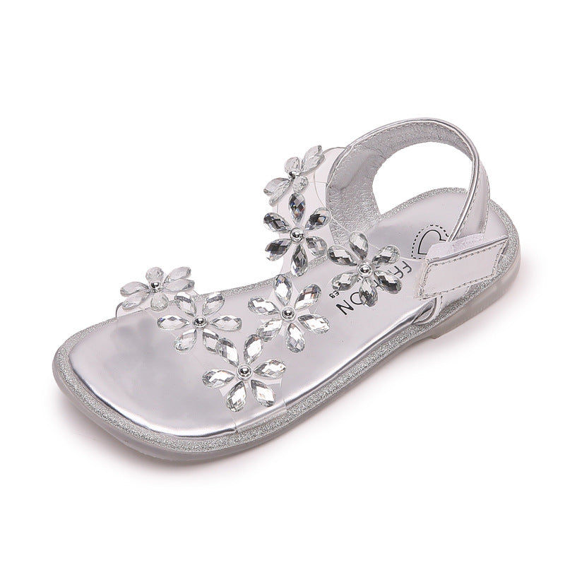 Flowers Children Summer Sandals