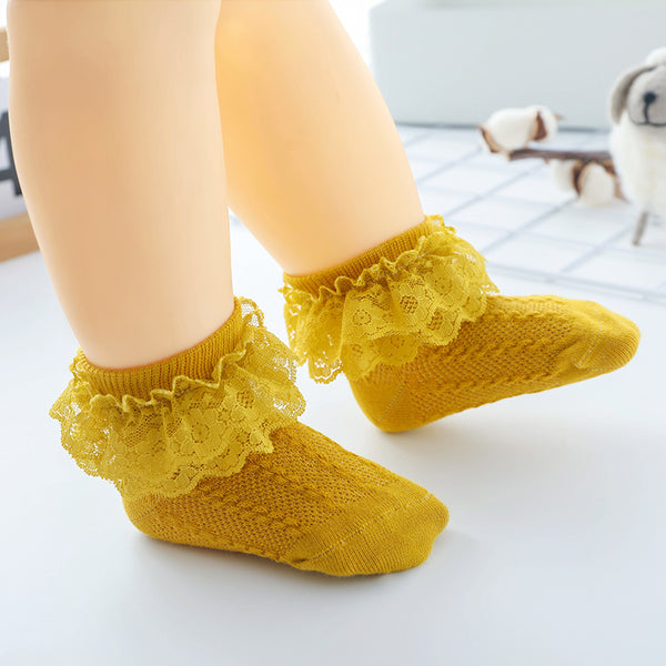 Baby Girl Thin Lace Princess Socks