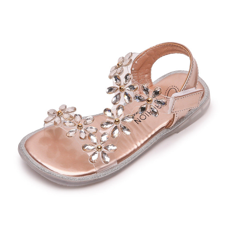 Flowers Children Summer Sandals