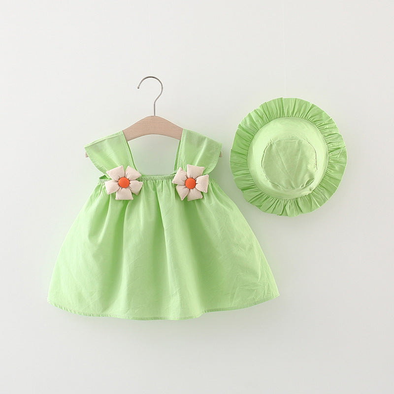 Baby Girls Cute Flower Dress