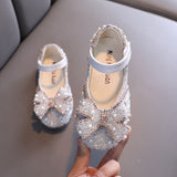 Girl Dress Shoes Summer Toddler Princess Butterfly Diamond Birthday Party Shoes