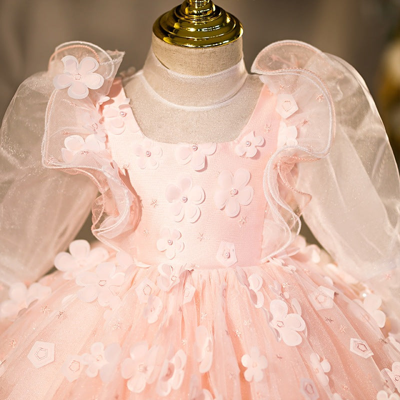 Black Friday Offer - Girl Party Dresses - Girl Christmas Dress First Communion Dress Girls Long Sleeve Flower Girl Dress Baby Girl Formal Princess Black Friday Offer - Girl Party Dresses - Girl Christmas Dress First Communion Dress Girls Long Sleeve Flower Girl Dress Baby Girl Formal Princess